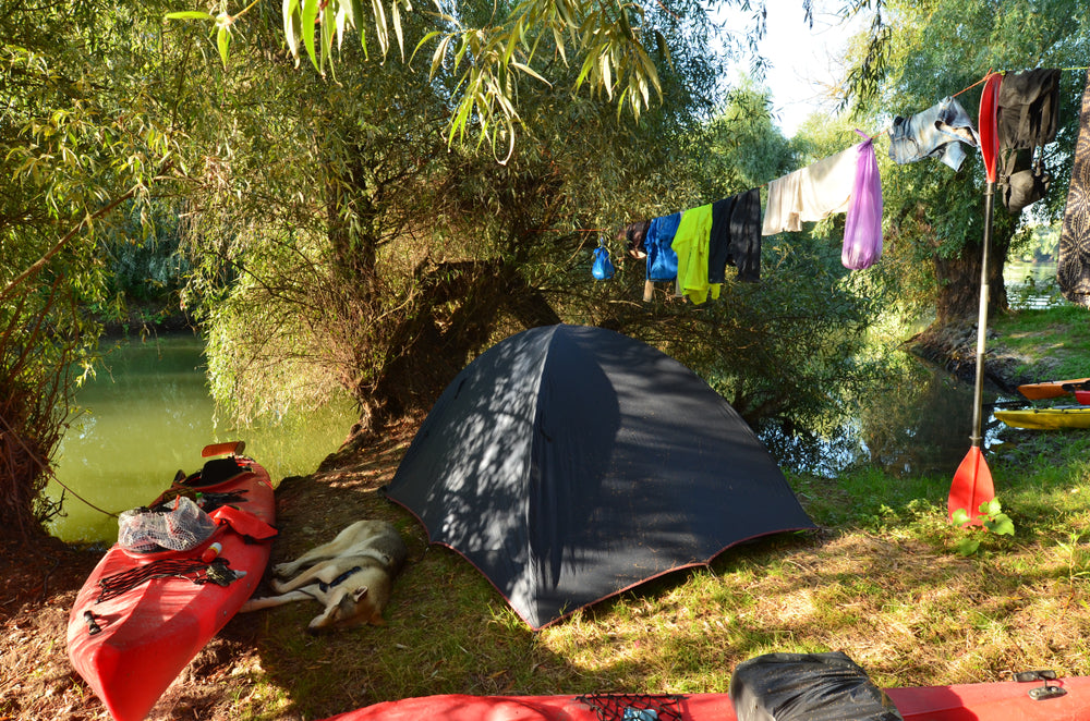 how to do laundry when camping or backpacking