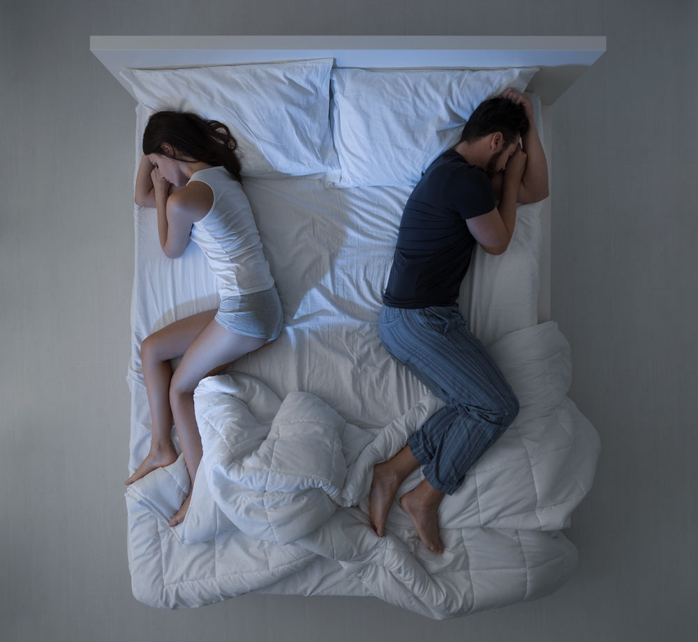 tips for couples who sleep hot