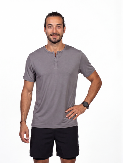HercShirt 3.0 - Short Sleeve Henley Shirt