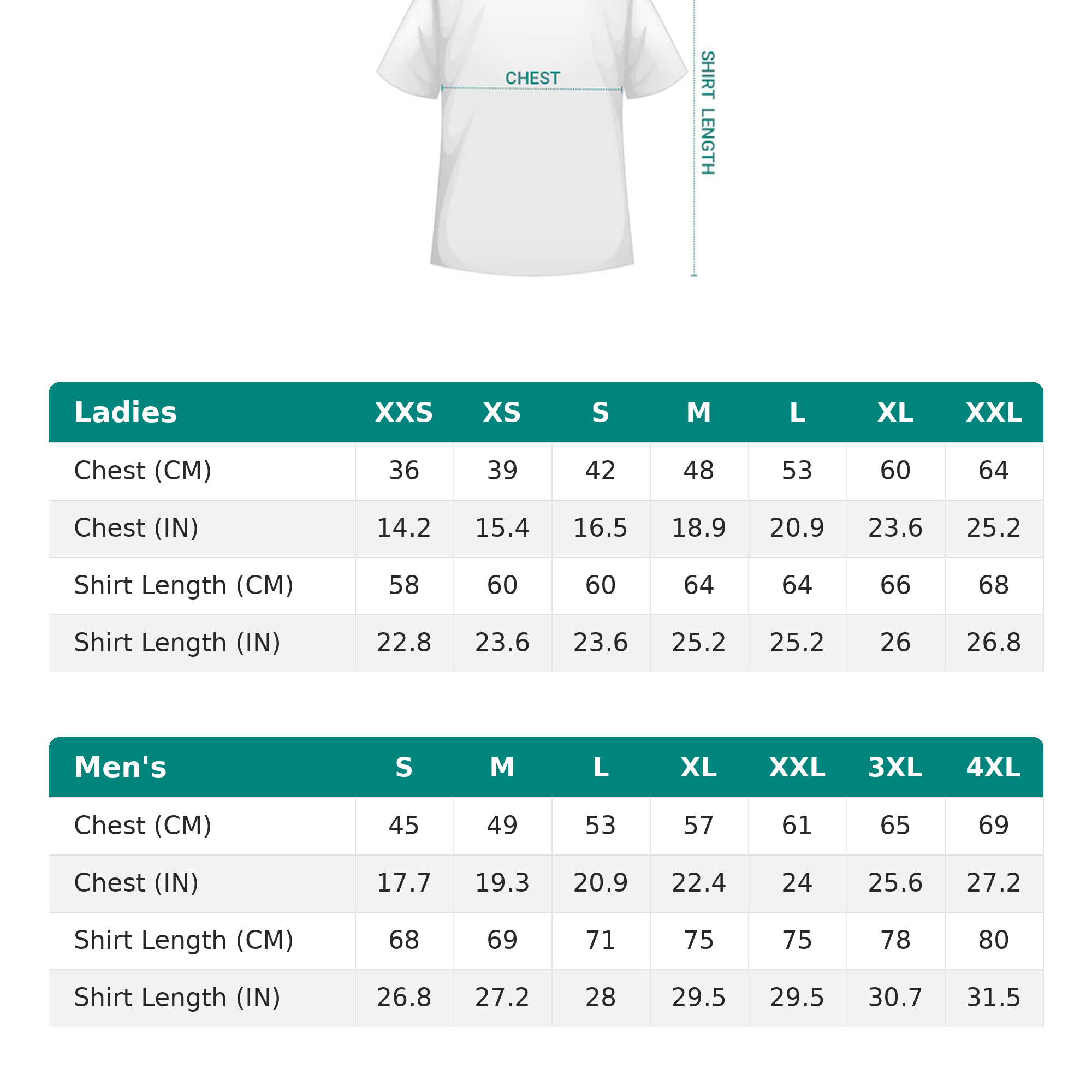 size chart #sizechart